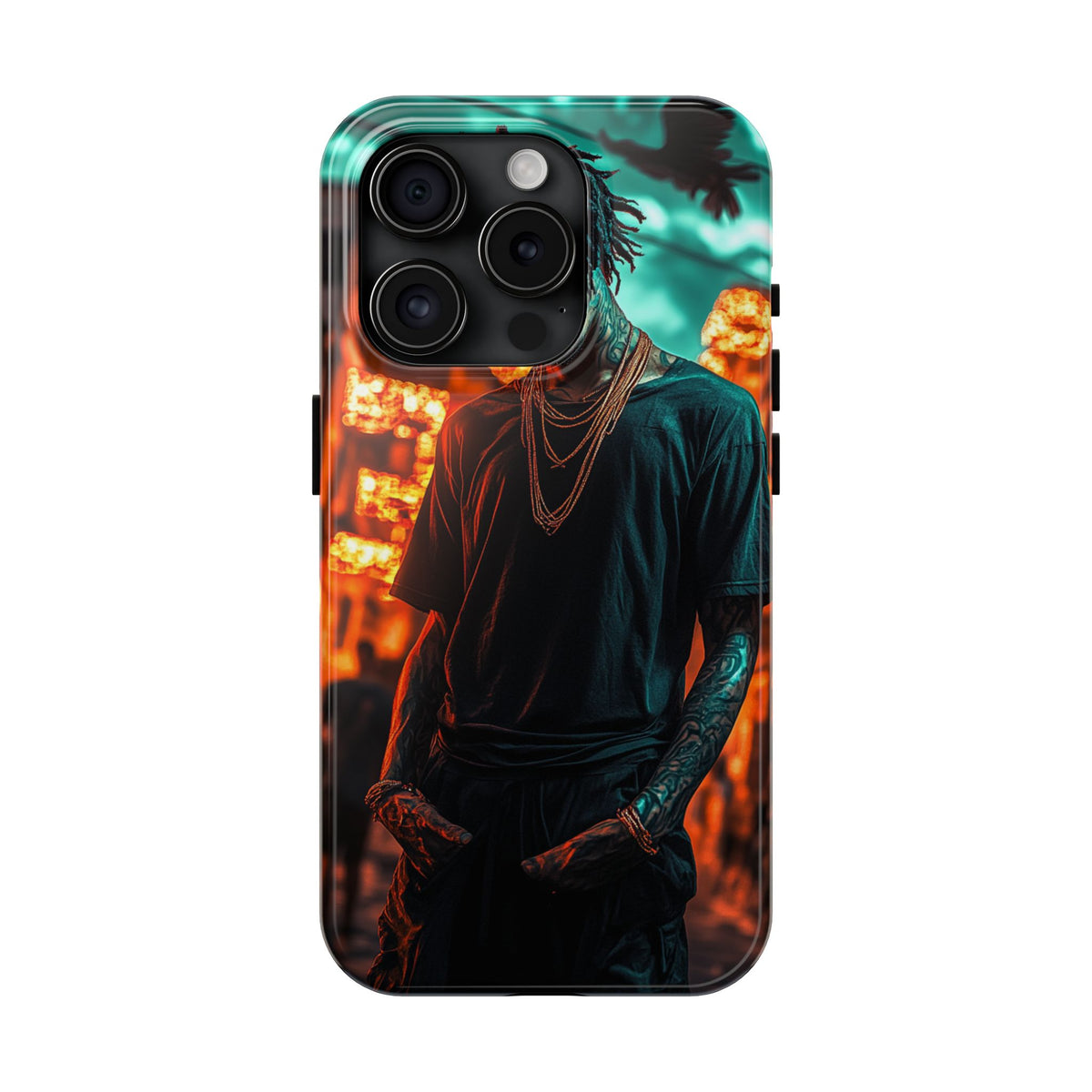 Funda Premium MINUX para iPhone y Samsung Galaxy - Cyber dreads