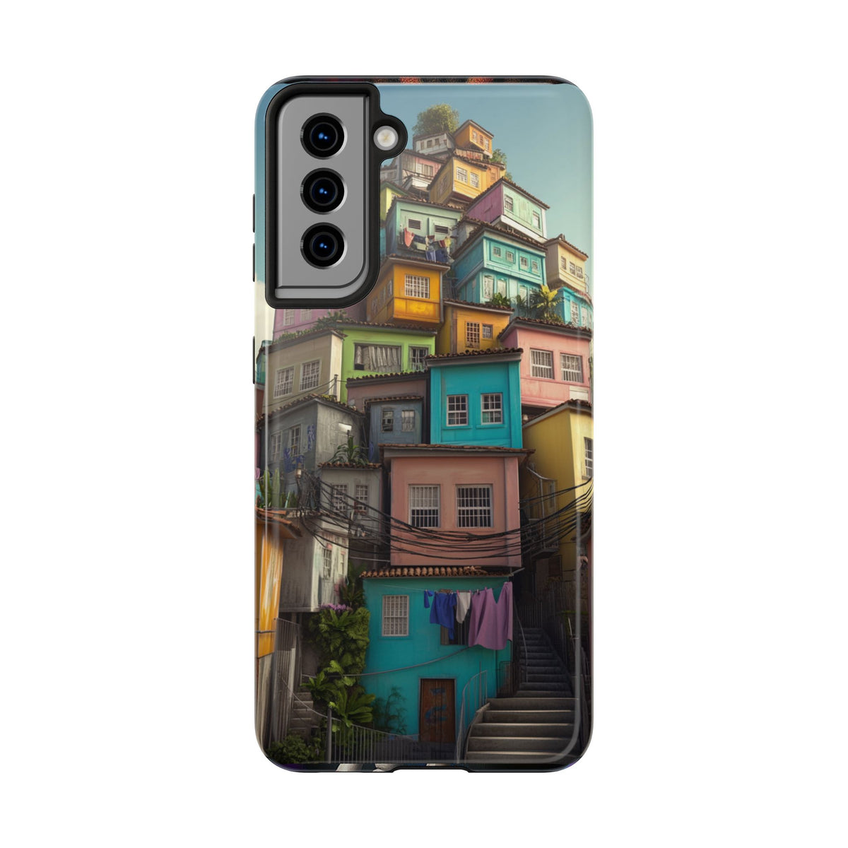 Funda Premium MINUX para iPhone y Samsung Galaxy - Favela 001