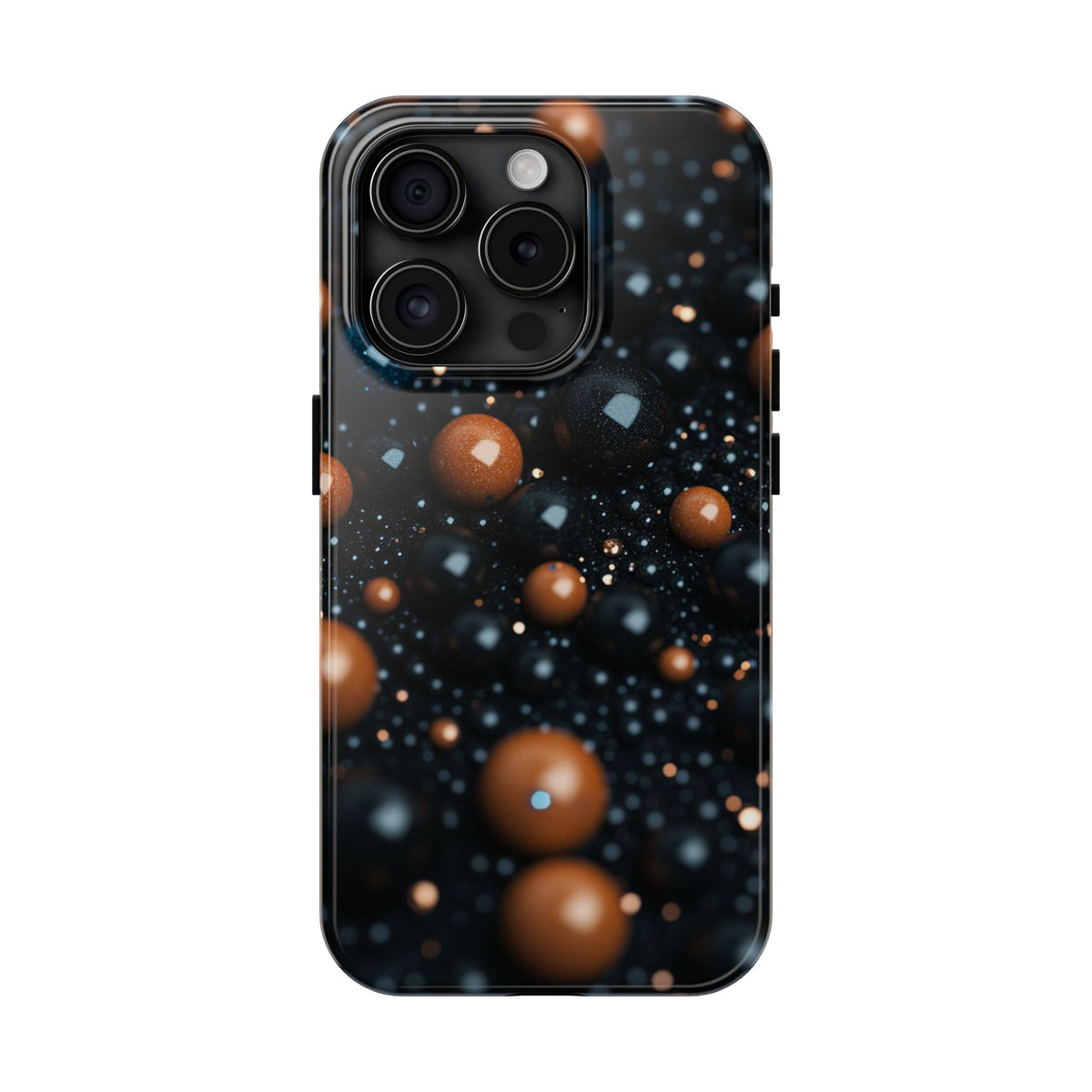 Fundas Premium MINUX para iPhone y Samsung Galaxy - Copper Pearl Constellation