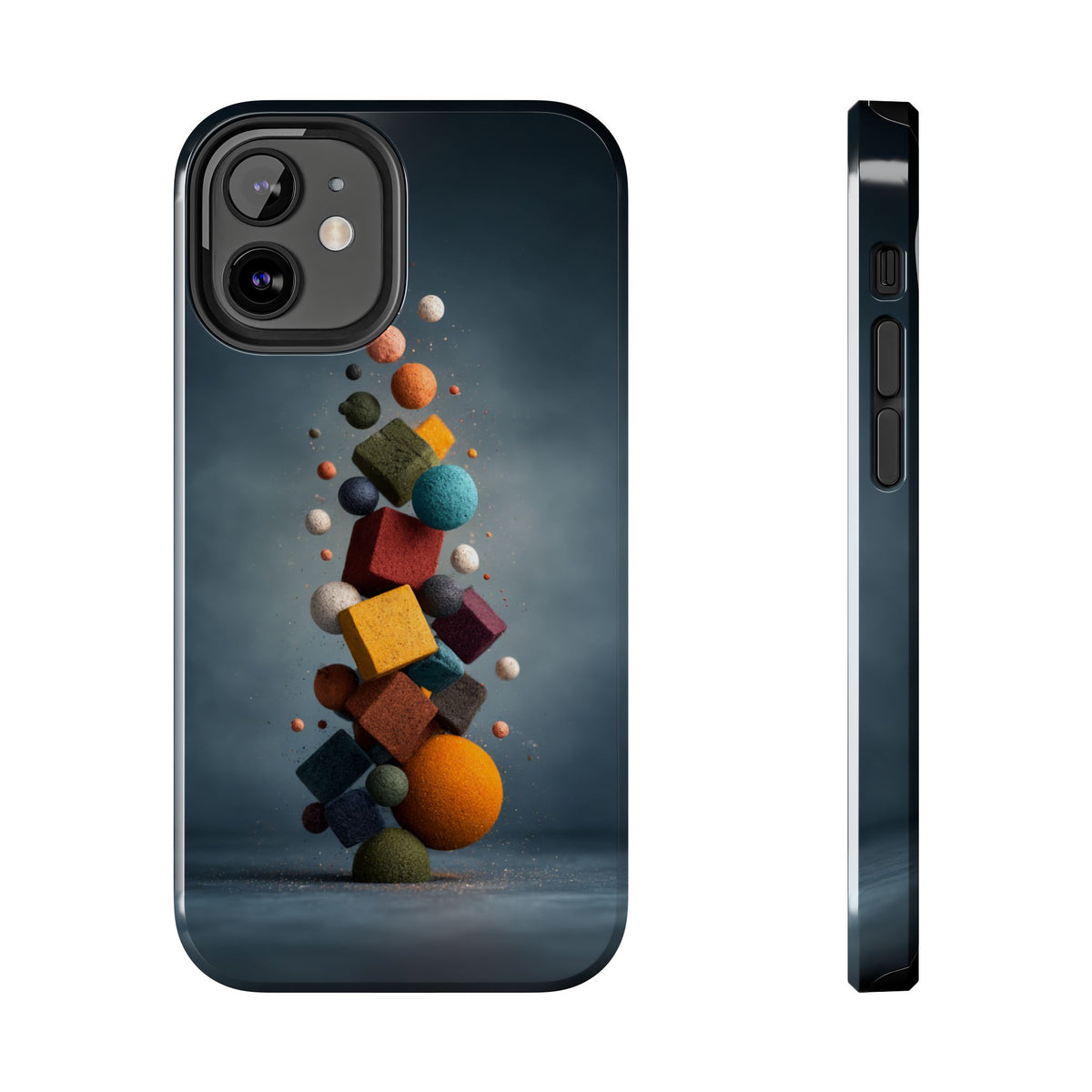 Funda Premium MINUX para iPhone y Samsung Galaxy - Color Shapes 001