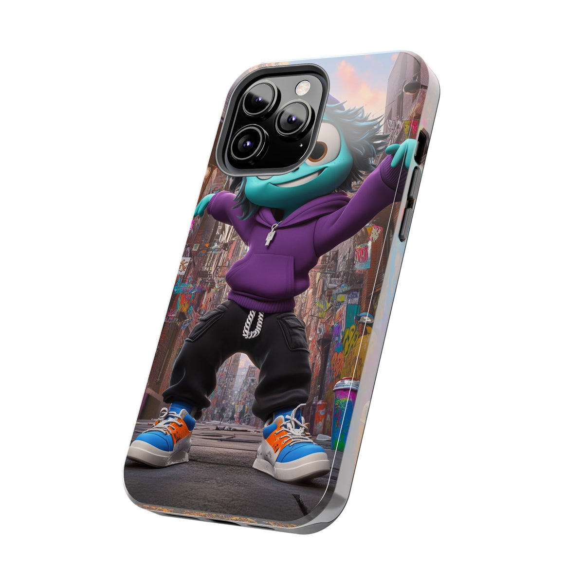 Funda Premium MINUX para iPhone y Samsung Galaxy - Alien Boy 002