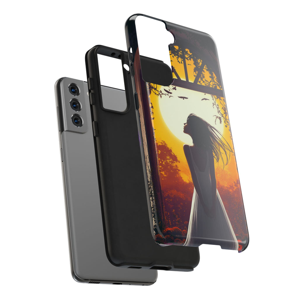 Fundas Premium MINUX para iPhone y Samsung Galaxy - Autumn Window