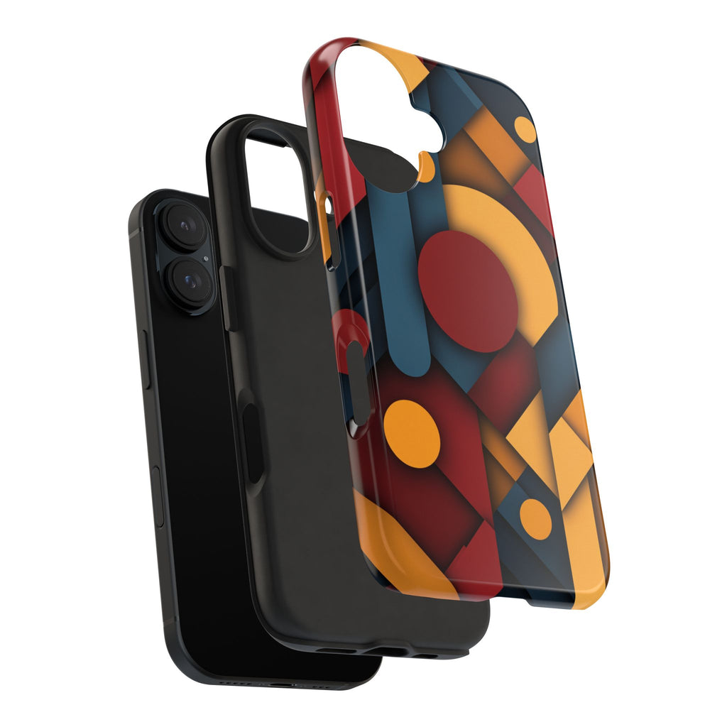 Fundas Premium MINUX para iPhone y Samsung Galaxy - Geometric Pulse