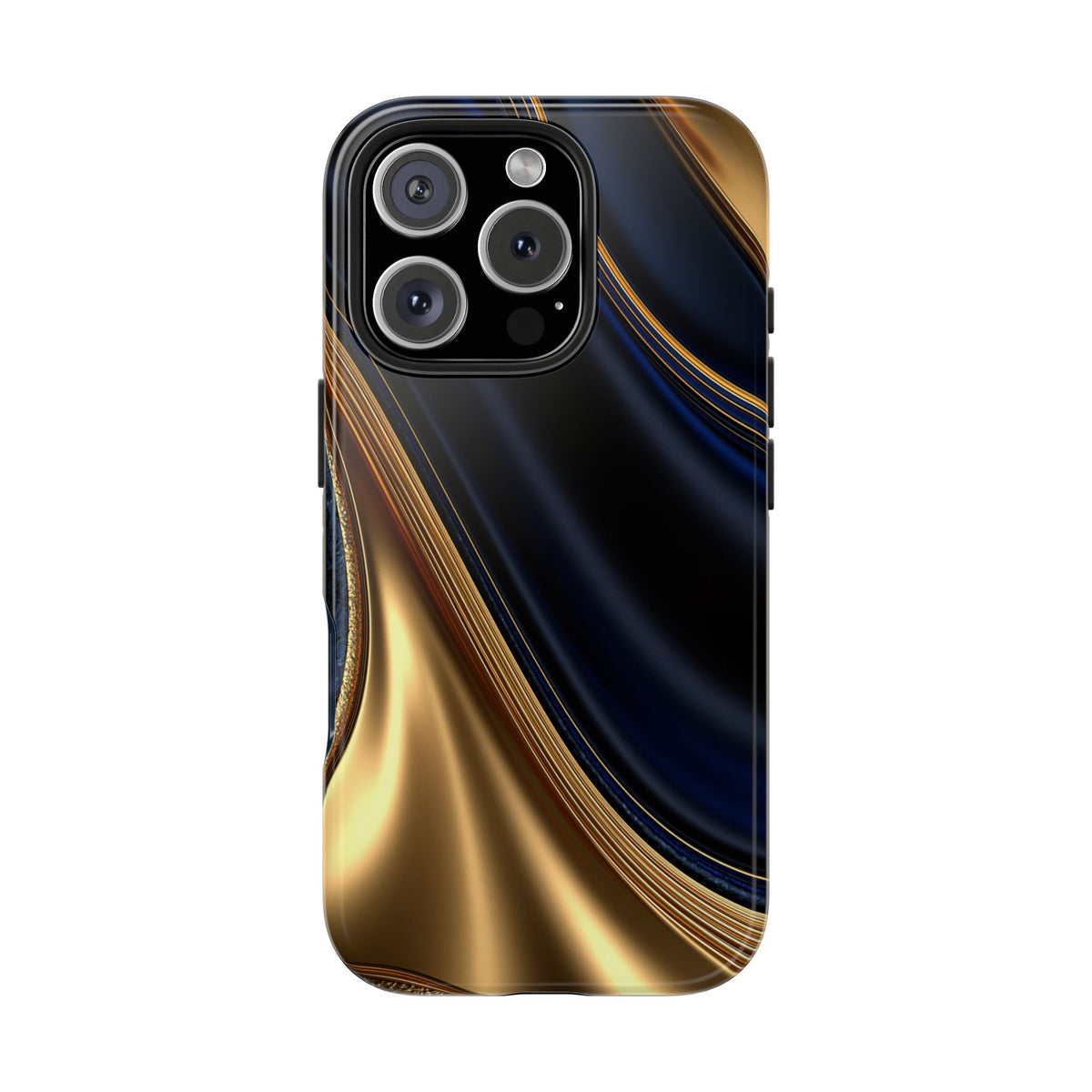 Funda Premium MINUX para iPhone y Samsung Galaxy - Liquid Gold
