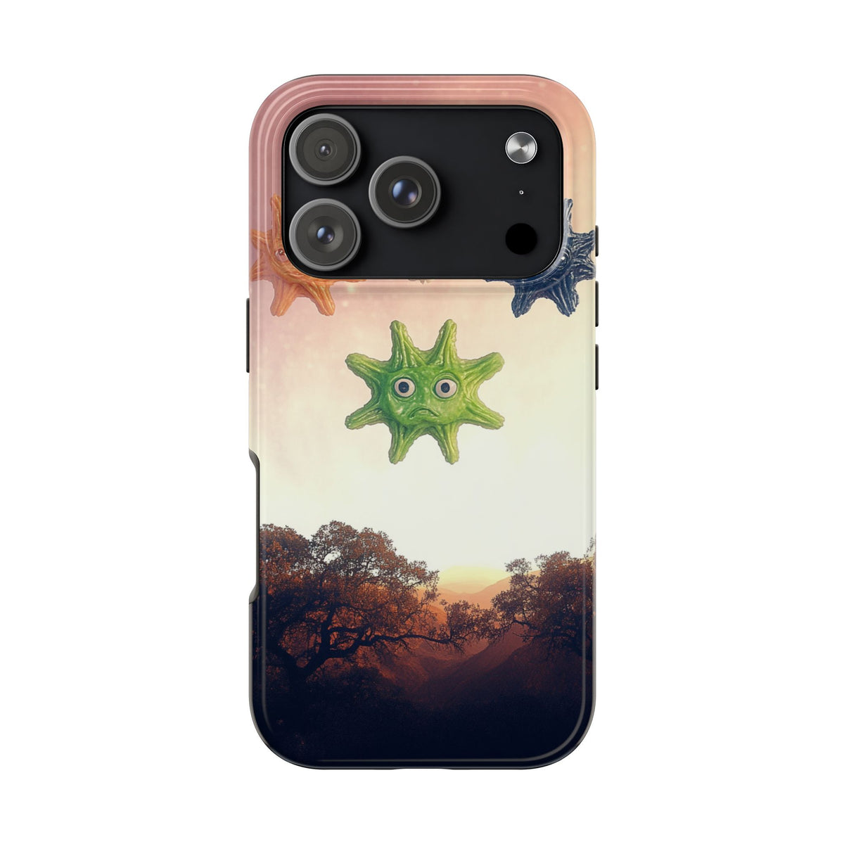 Fundas Premium MINUX para iPhone y Samsung Galaxy - Cosmic Star Shapes