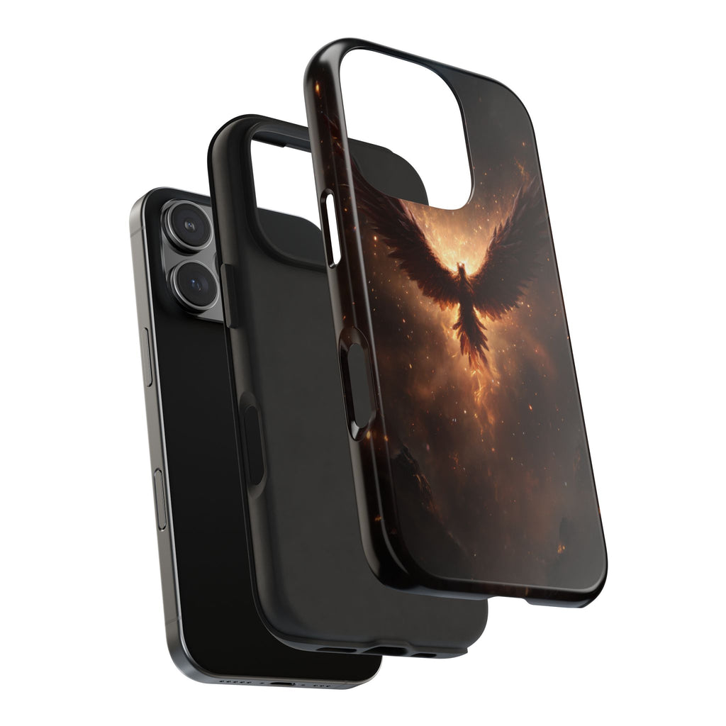 Funda Premium MINUX para iPhone y Samsung Galaxy - Phoenix Rise