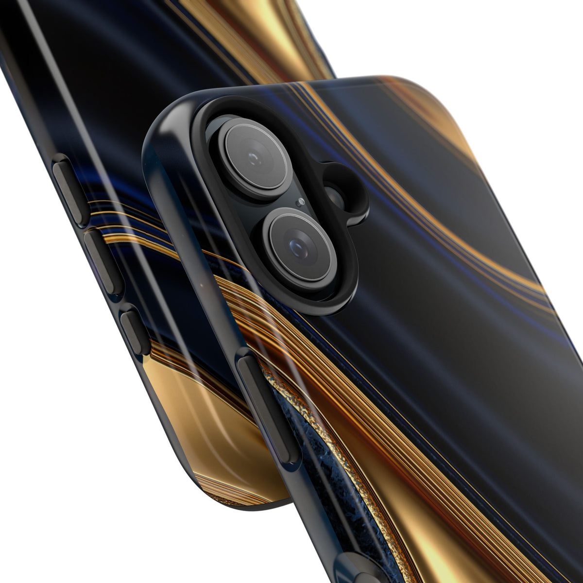 Funda Premium MINUX para iPhone y Samsung Galaxy - Liquid Gold