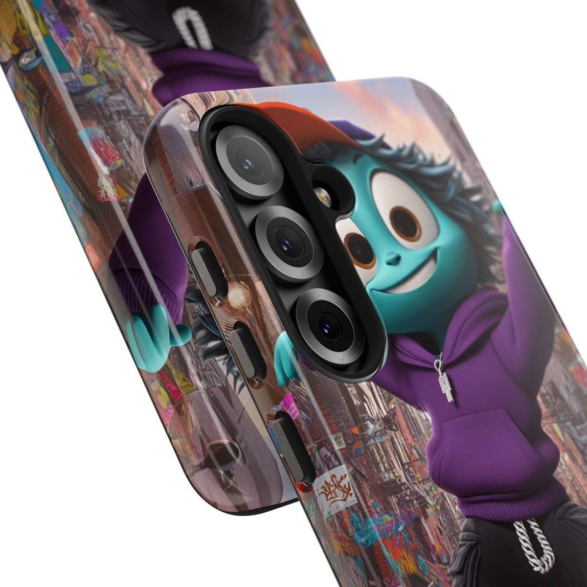 Funda Premium MINUX para iPhone y Samsung Galaxy - Alien Boy 002