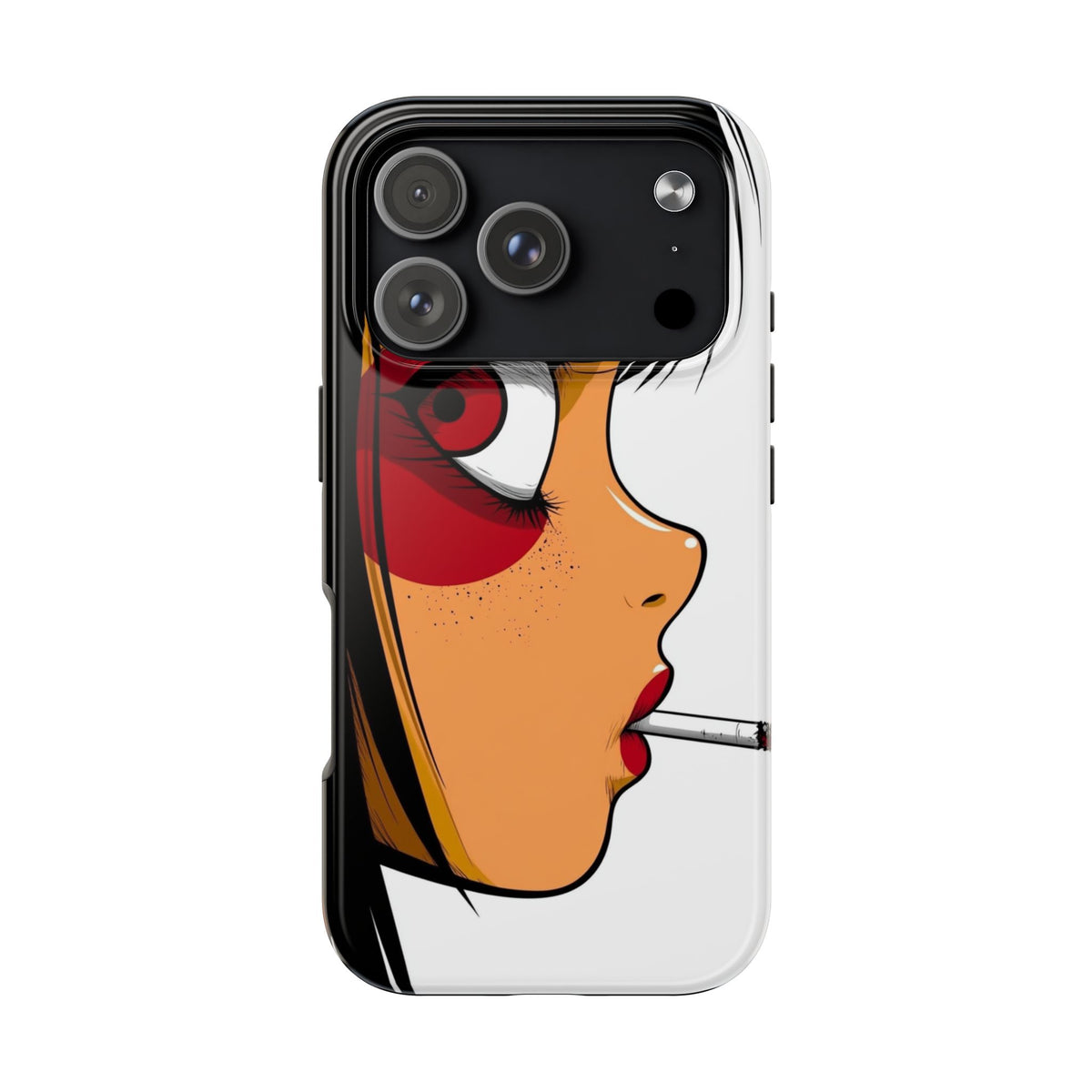 Fundas Premium MINUX para iPhone y Samsung Galaxy - Smoking Side Profile