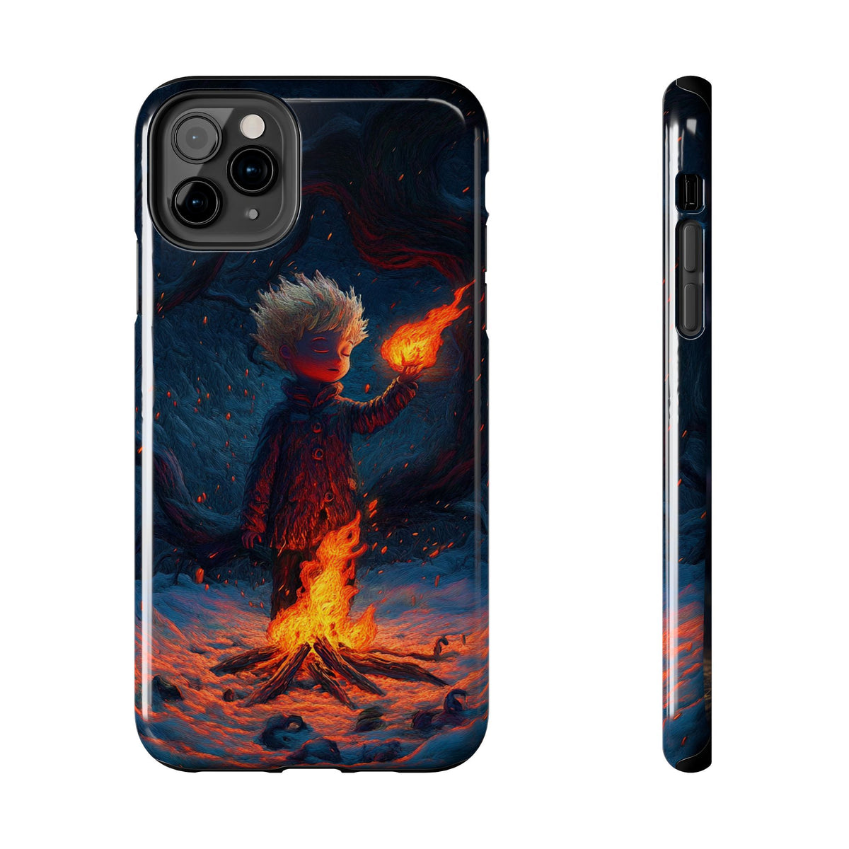 Funda Premium MINUX para iPhone y Samsung Galaxy - Winter Spark