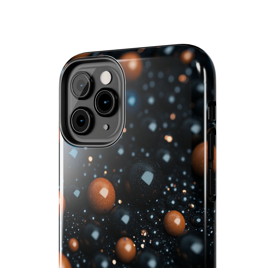 Fundas Premium MINUX para iPhone y Samsung Galaxy - Copper Pearl Constellation