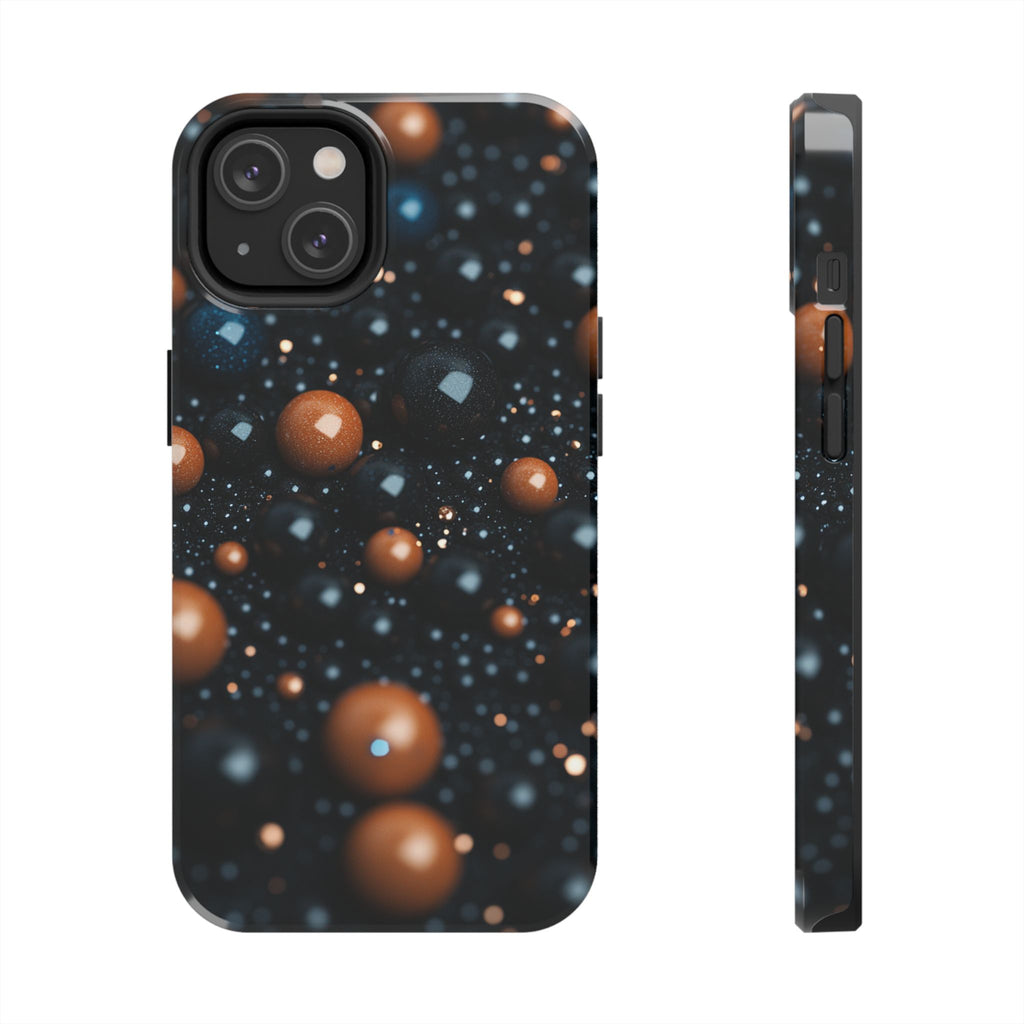Fundas Premium MINUX para iPhone y Samsung Galaxy - Copper Pearl Constellation