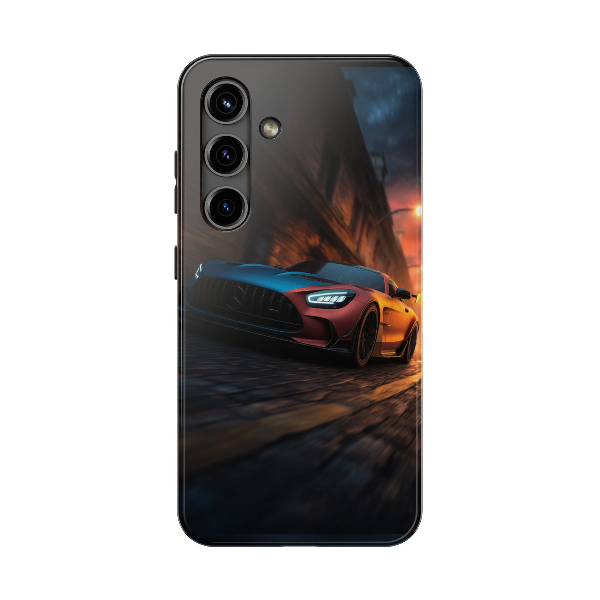 Funda Premium MINUX para iPhone y Samsung Galaxy - Neon car