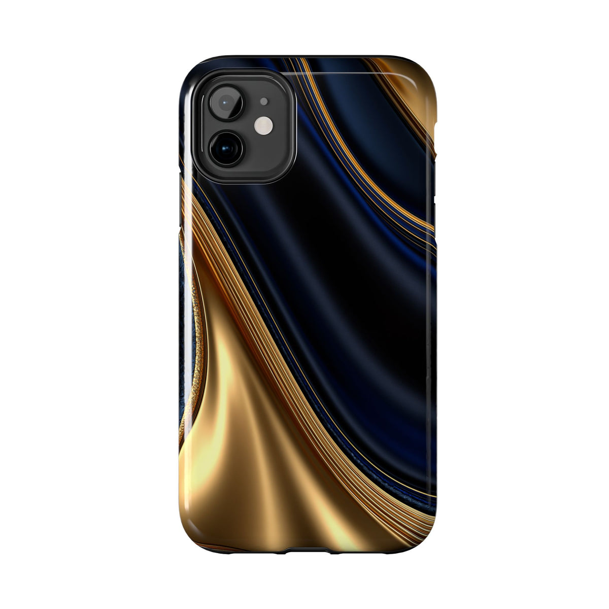 Funda Premium MINUX para iPhone y Samsung Galaxy - Liquid Gold
