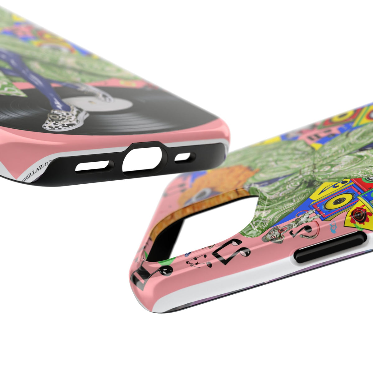 Fundas Premium MINUX para iPhone y Samsung Galaxy - Neon Tech Creature