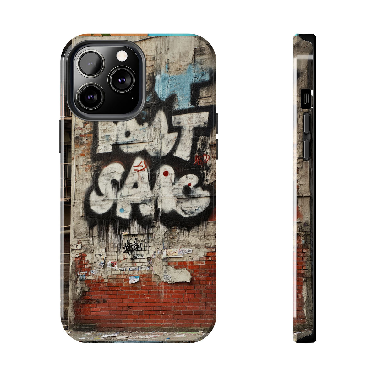 Funda Premium MINUX para iPhone y Samsung Galaxy - Graffiti Wall X