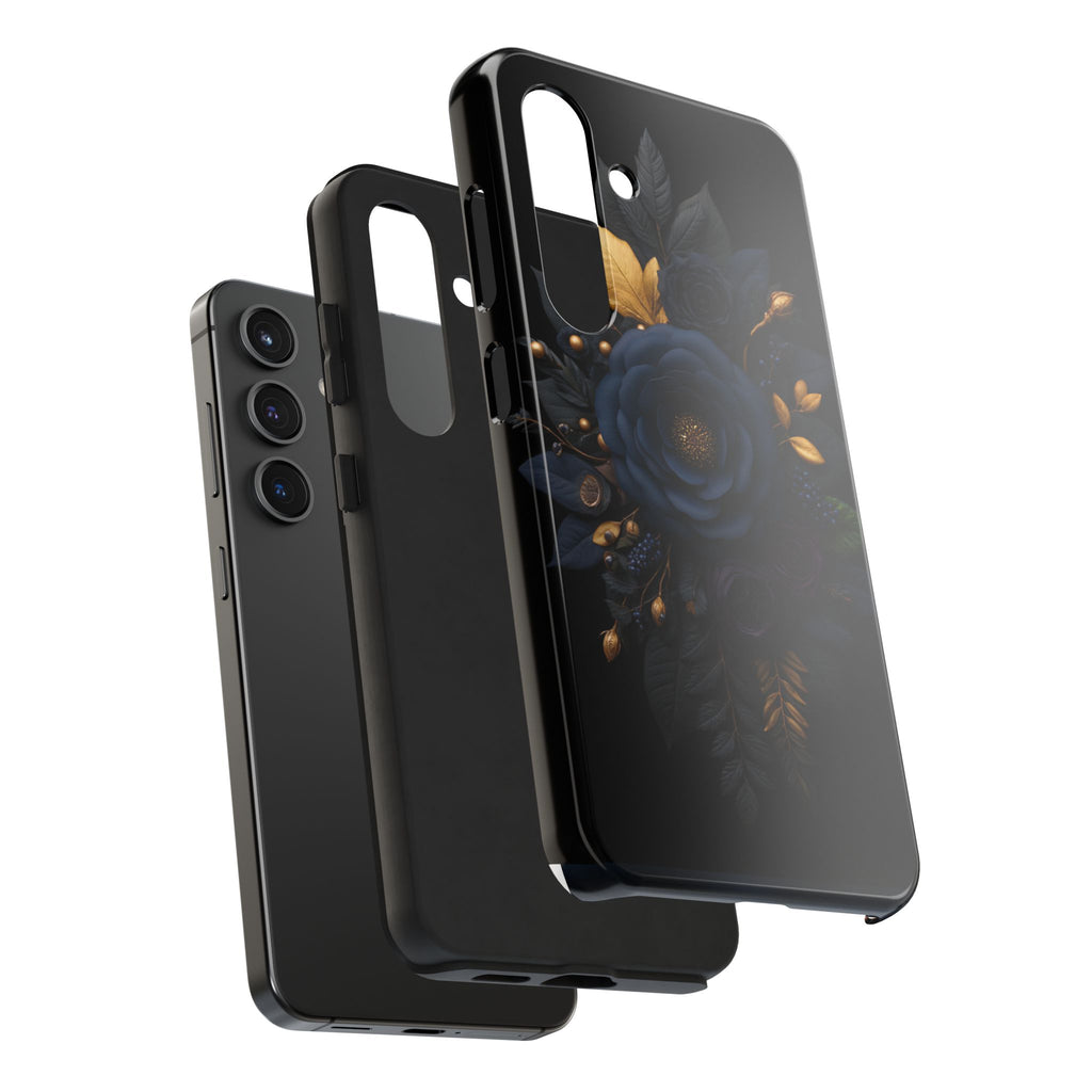 Funda Premium MINUX para iPhone y Samsung Galaxy - Blue Rose