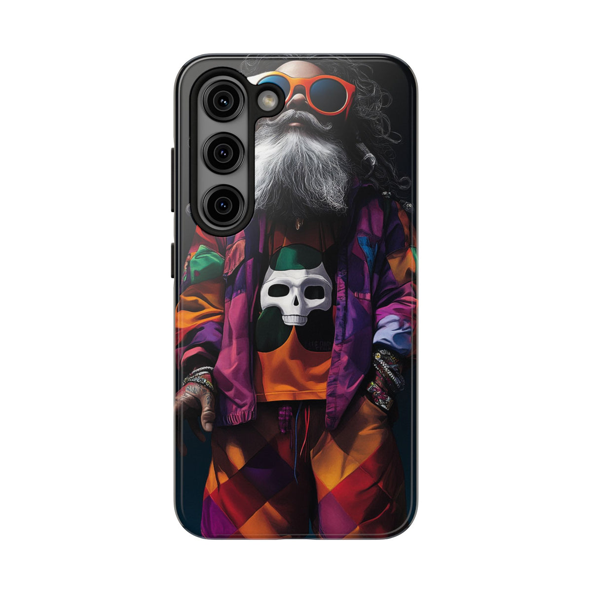 Funda Premium MINUX para iPhone y Samsung Galaxy - Retro Shaman