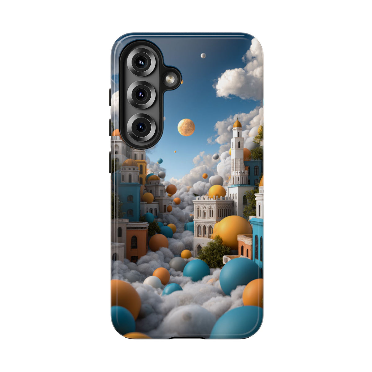 Funda Premium MINUX para iPhone y Samsung Galaxy - Sky