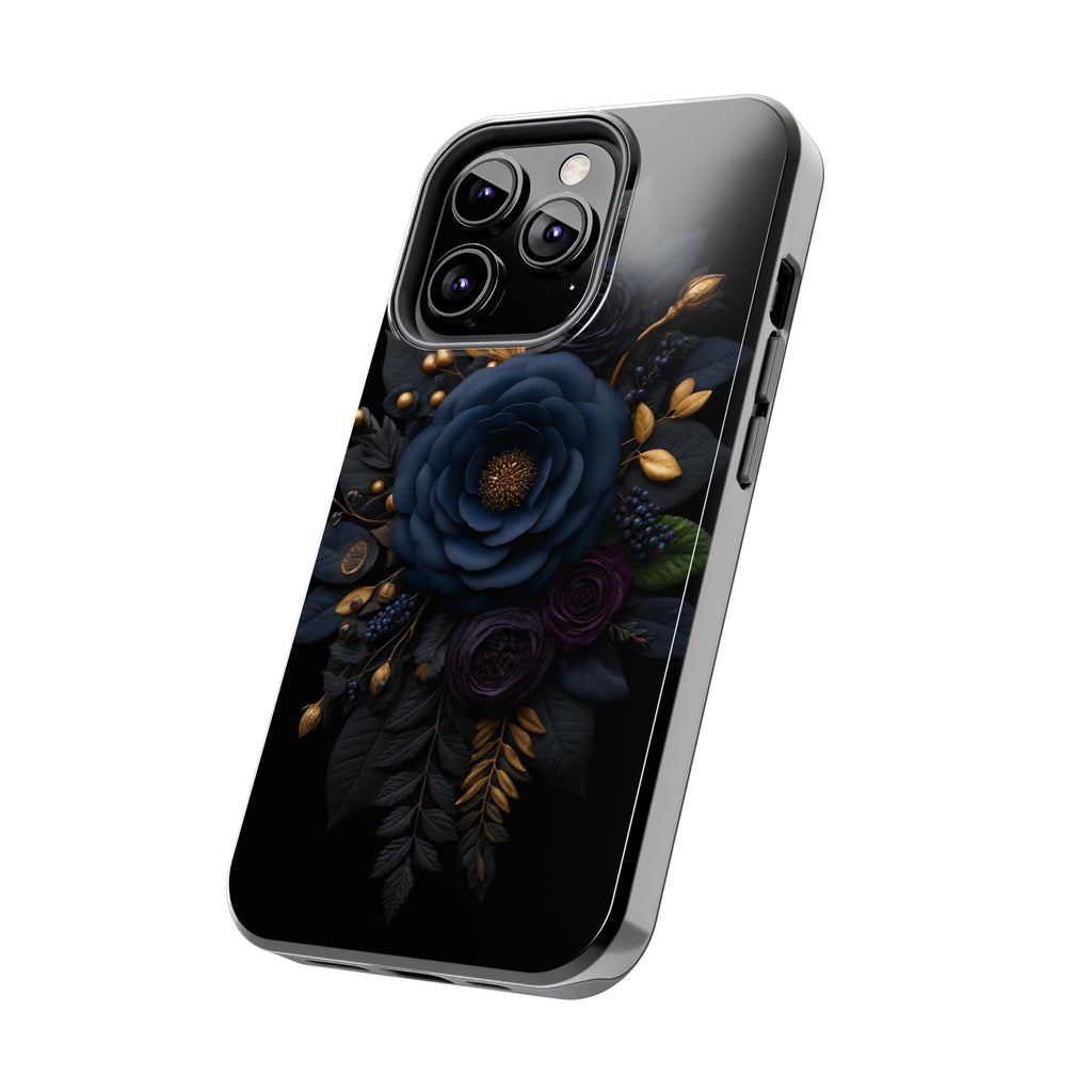 Funda Premium MINUX para iPhone y Samsung Galaxy - Blue Rose