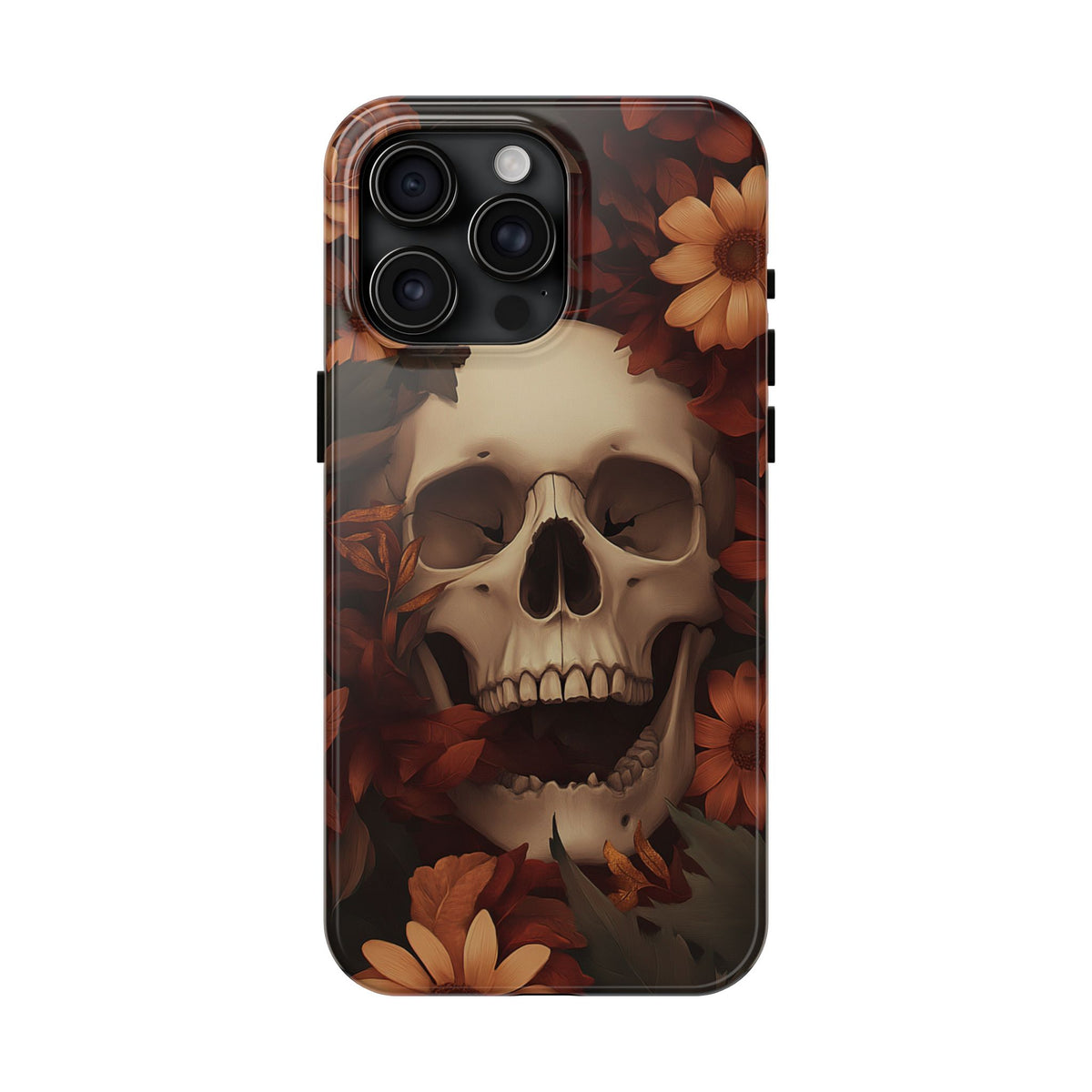 Minux Premium Case - Skull & Roses