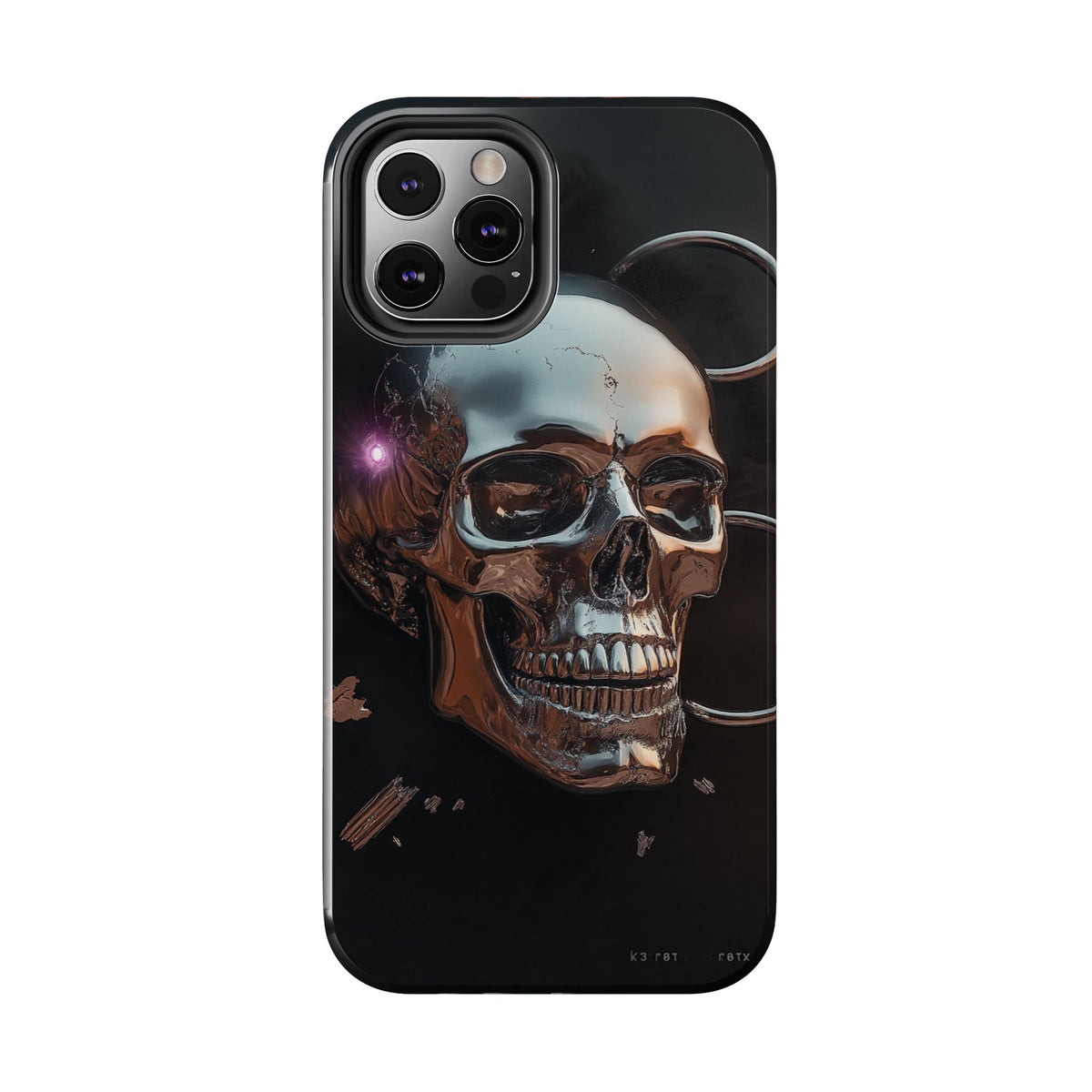Funda Premium MINUX para iPhone y Samsung Galaxy - Iron Skull 002