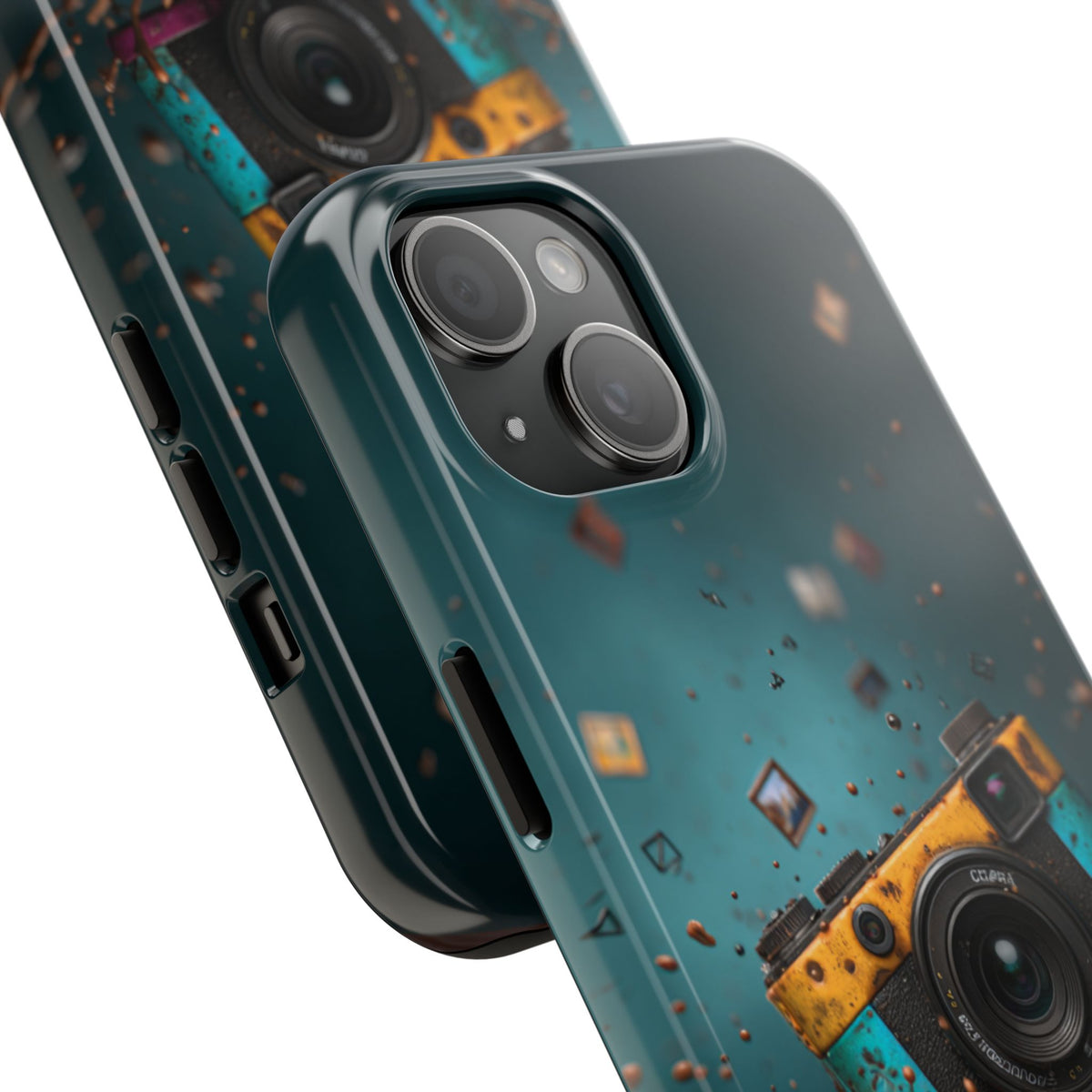 Funda Premium MINUX para iPhone y Samsung Galaxy - Color camera