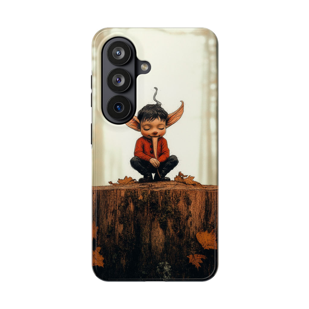 Fundas Premium MINUX para iPhone y Samsung Galaxy - Tiny Forest Guardian