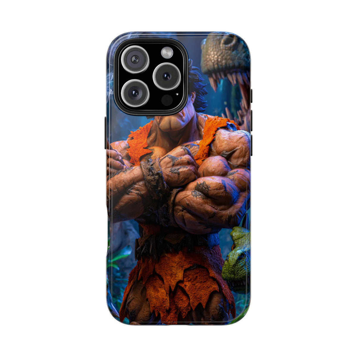 Funda Premium MINUX para iPhone y Samsung Galaxy - Caveman 001
