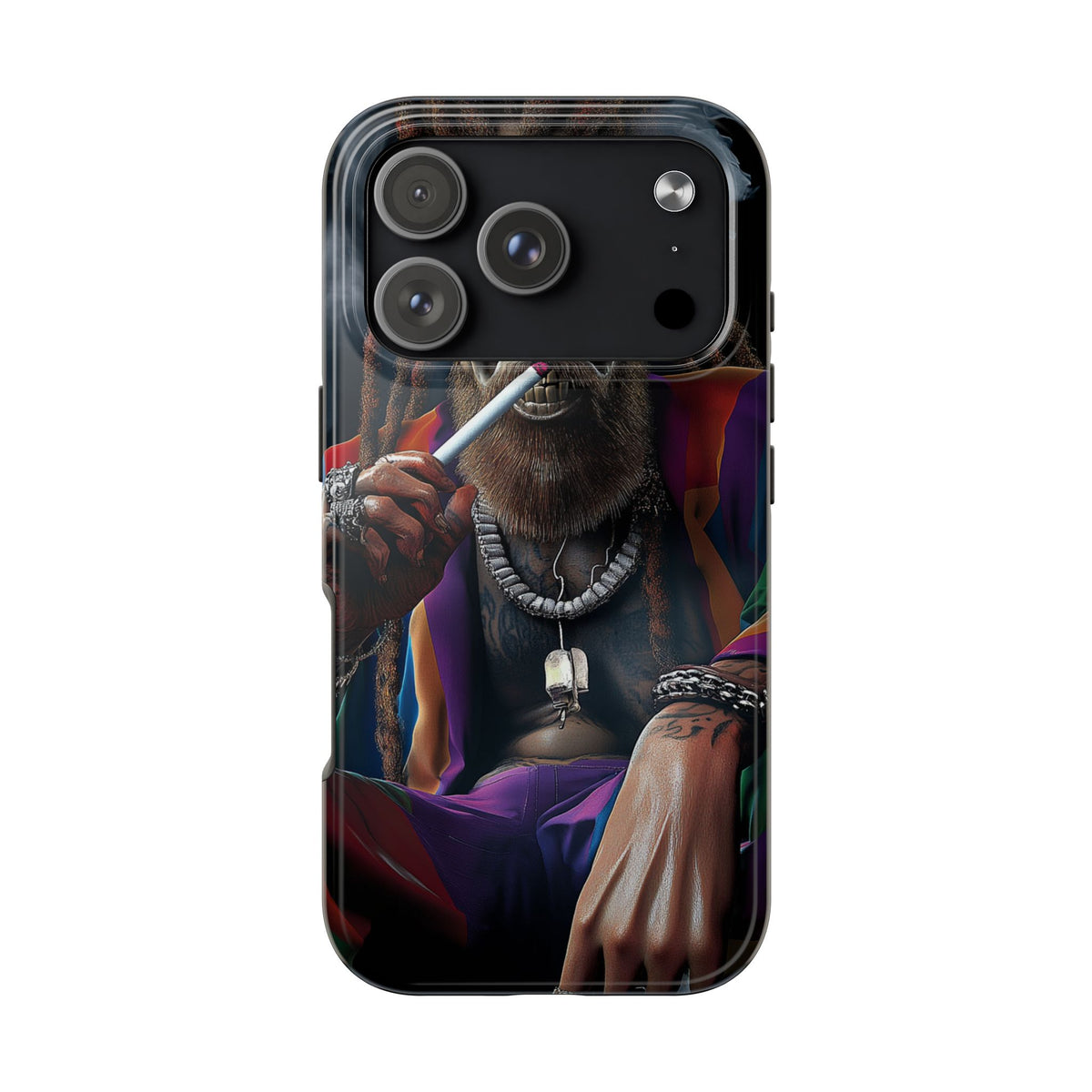 Funda Premium MINUX para iPhone y Samsung Galaxy - Dread Smoke