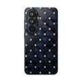 Fundas Premium MINUX para iPhone y Samsung Galaxy - Midnight Diamond Quilt