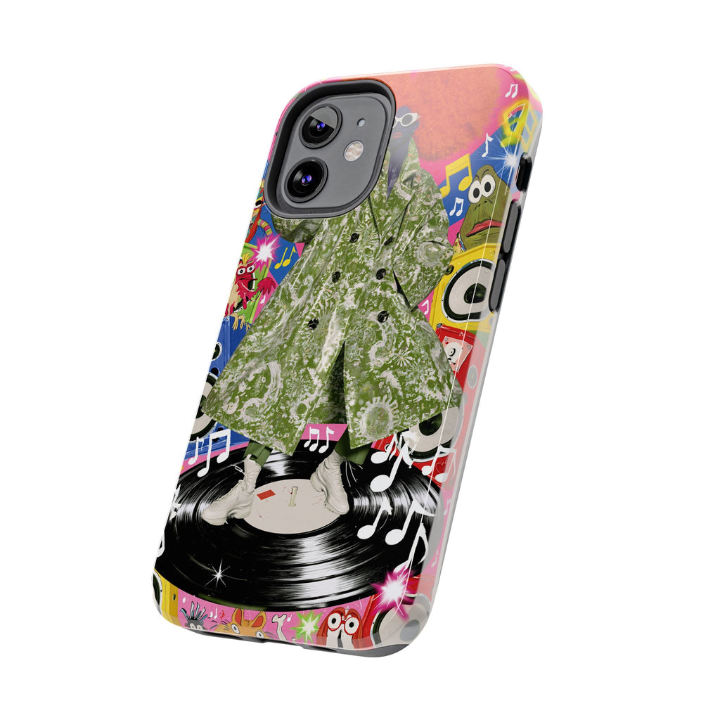 Fundas Premium MINUX para iPhone y Samsung Galaxy - Purple Tech Creature