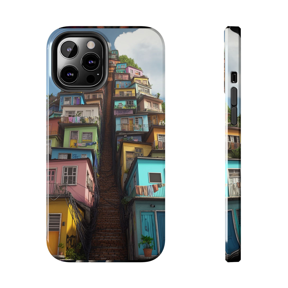 Funda Premium MINUX para iPhone y Samsung Galaxy - Favela 002
