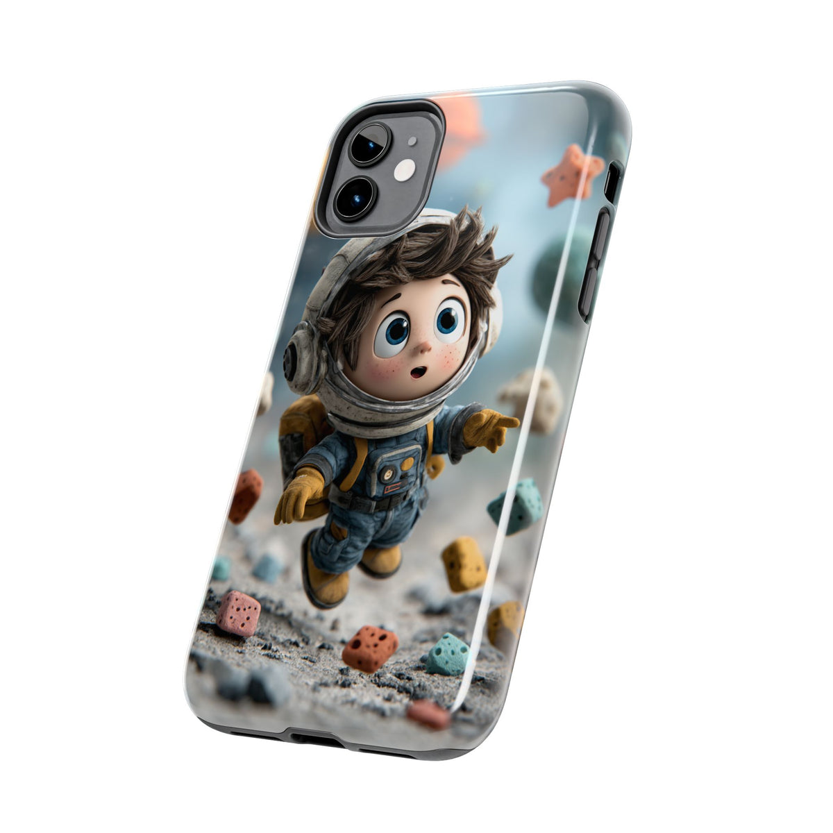 Funda Premium MINUX para iPhone y Samsung Galaxy - Astronaut child