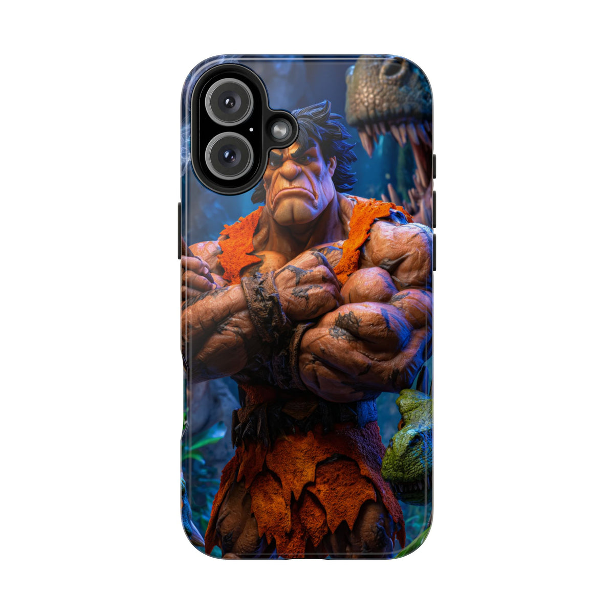 Funda Premium MINUX para iPhone y Samsung Galaxy - Caveman 001