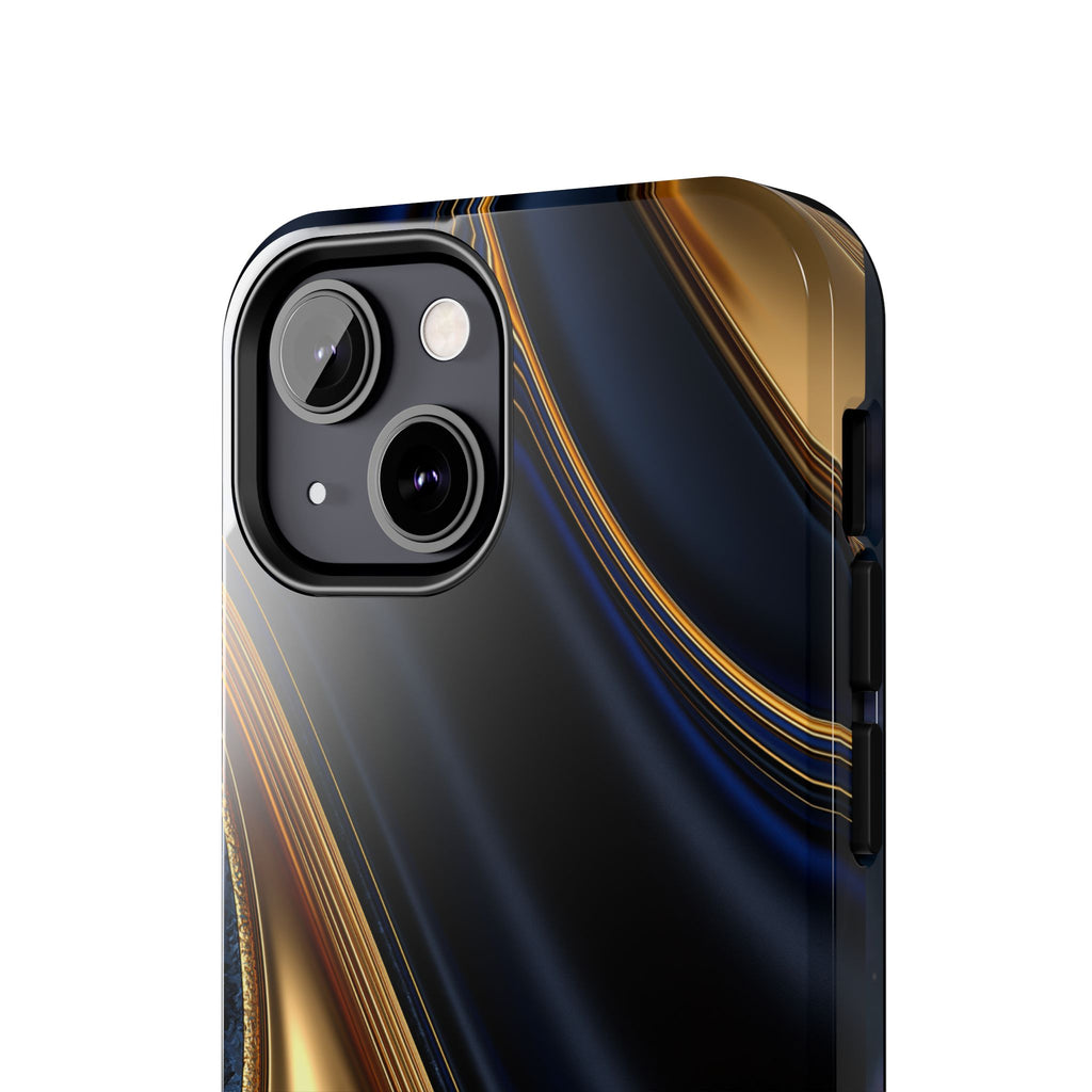 Funda Premium MINUX para iPhone y Samsung Galaxy - Liquid Gold
