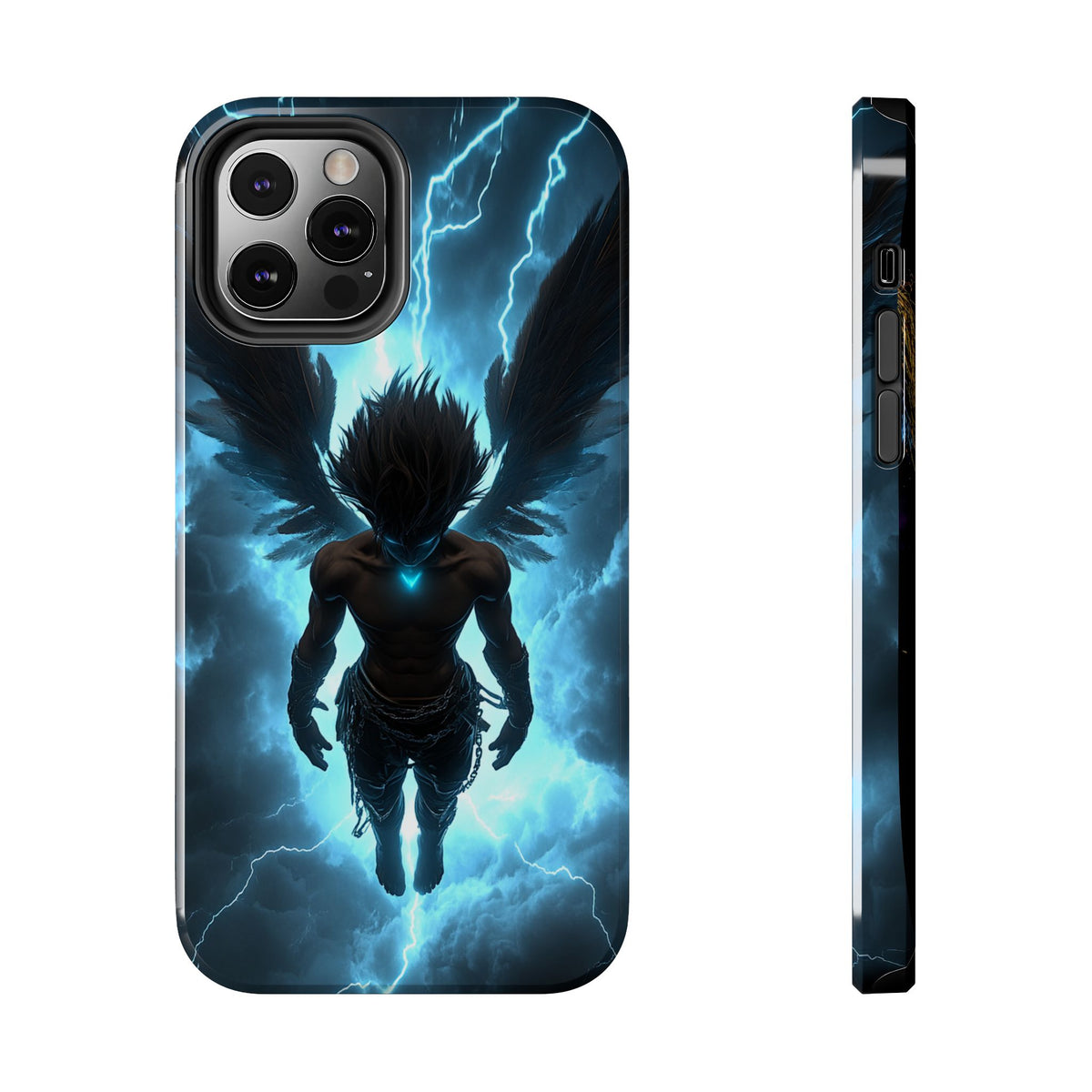 Funda Premium MINUX para iPhone y Samsung Galaxy - Neon ghost 002