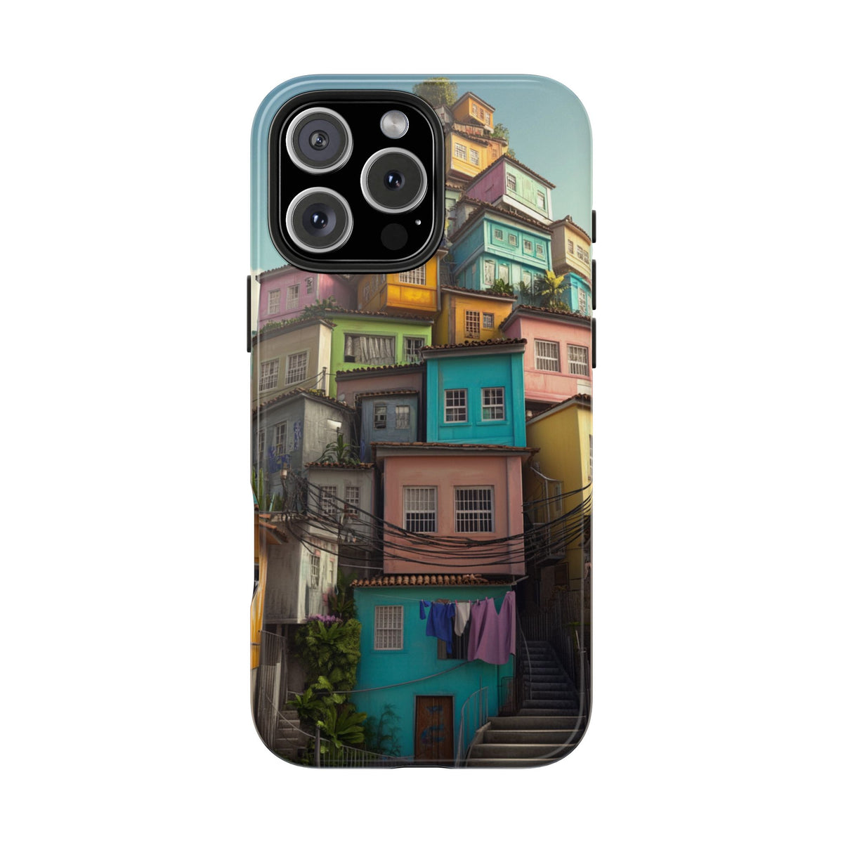 Funda Premium MINUX para iPhone y Samsung Galaxy - Favela 001