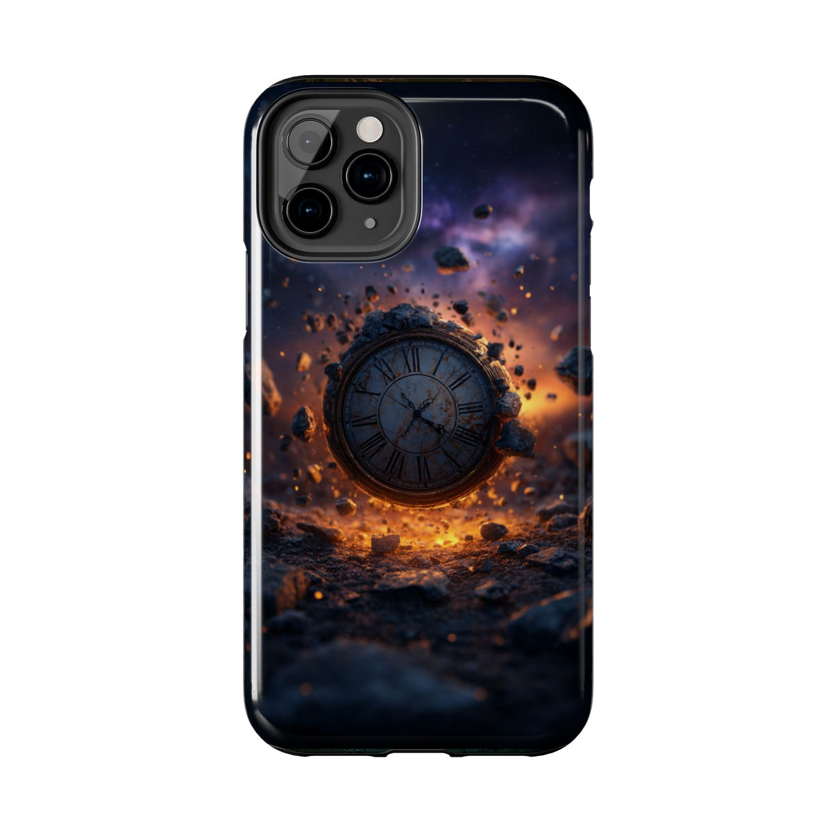 Funda Premium MINUX para iPhone y Samsung Galaxy - Clock