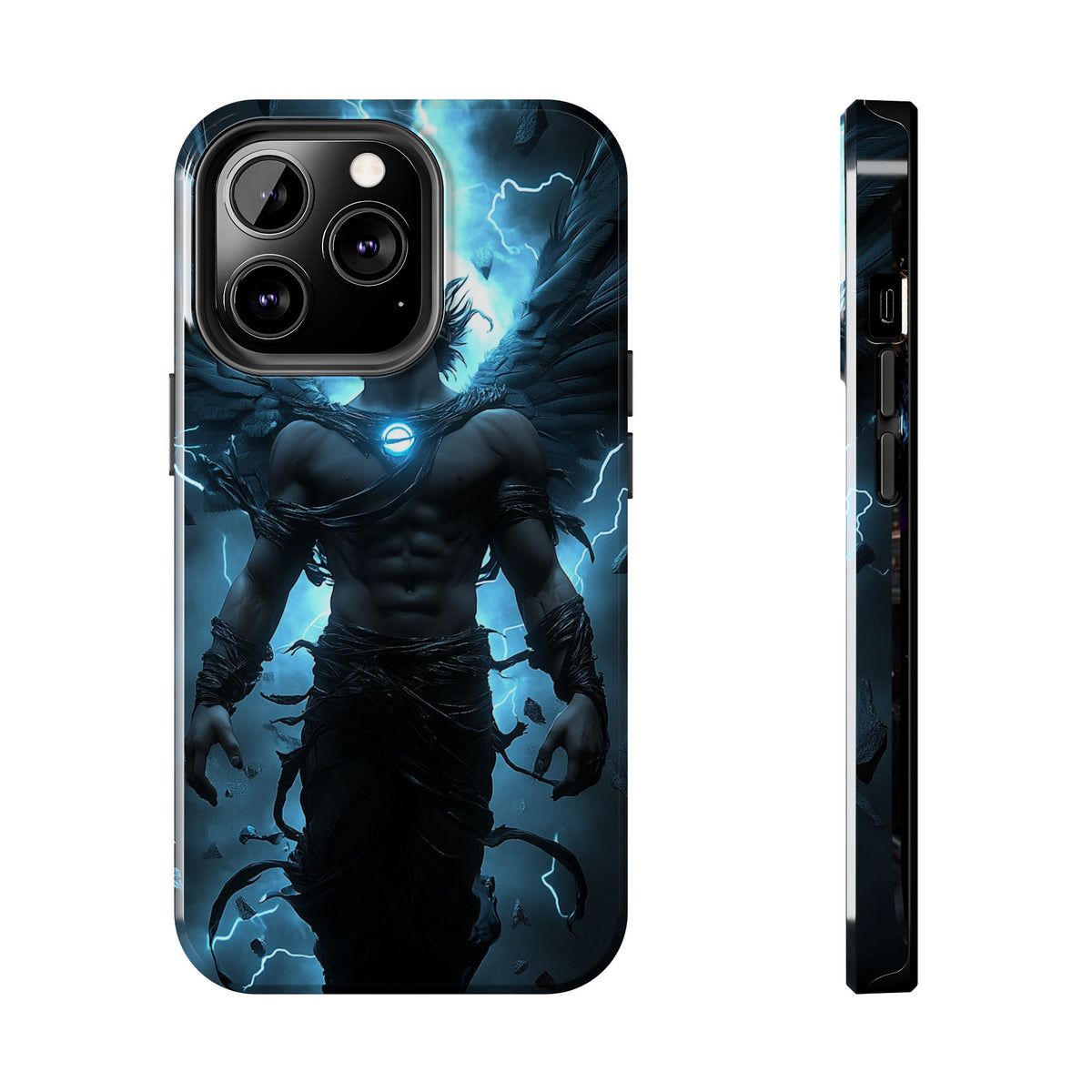 Funda Premium MINUX para iPhone y Samsung Galaxy - Neon ghost 001