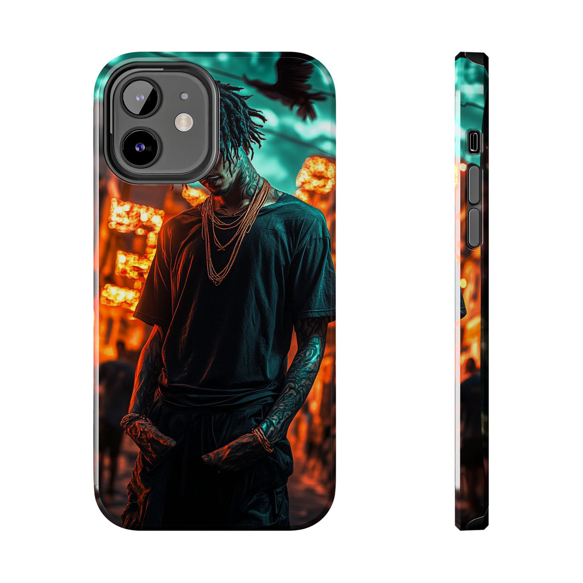 Funda Premium MINUX para iPhone y Samsung Galaxy - Cyber dreads