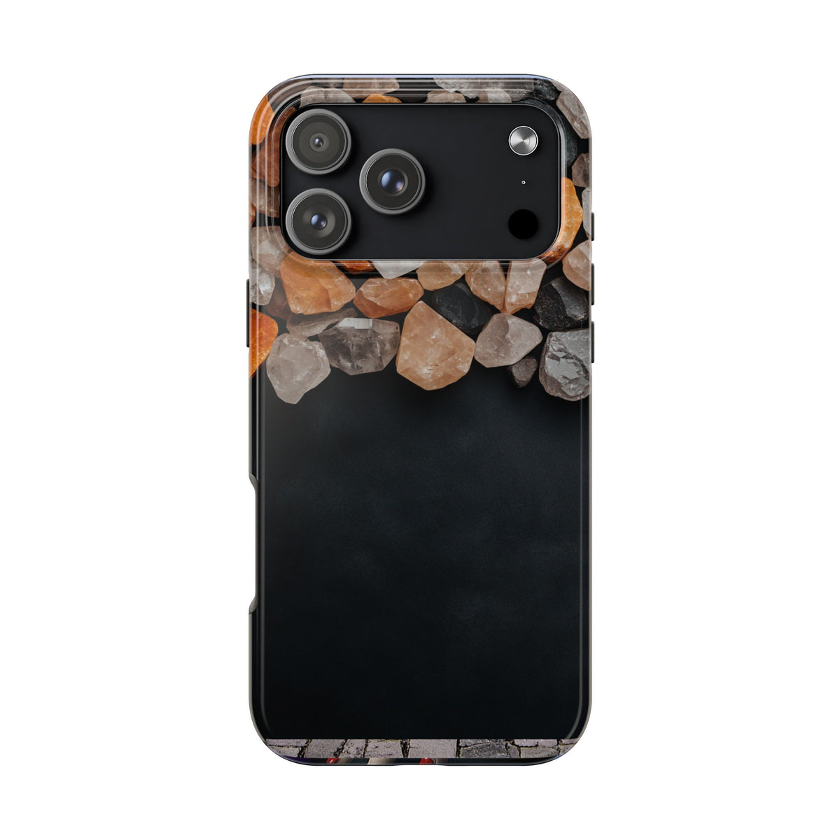 Fundas Premium MINUX para iPhone y Samsung Galaxy - Amber Stone Mosaic