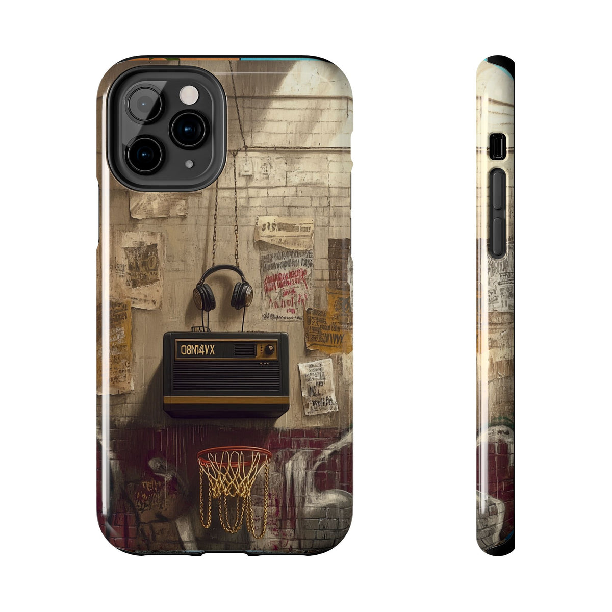 Funda Premium MINUX para iPhone y Samsung Galaxy - Street Radio 003