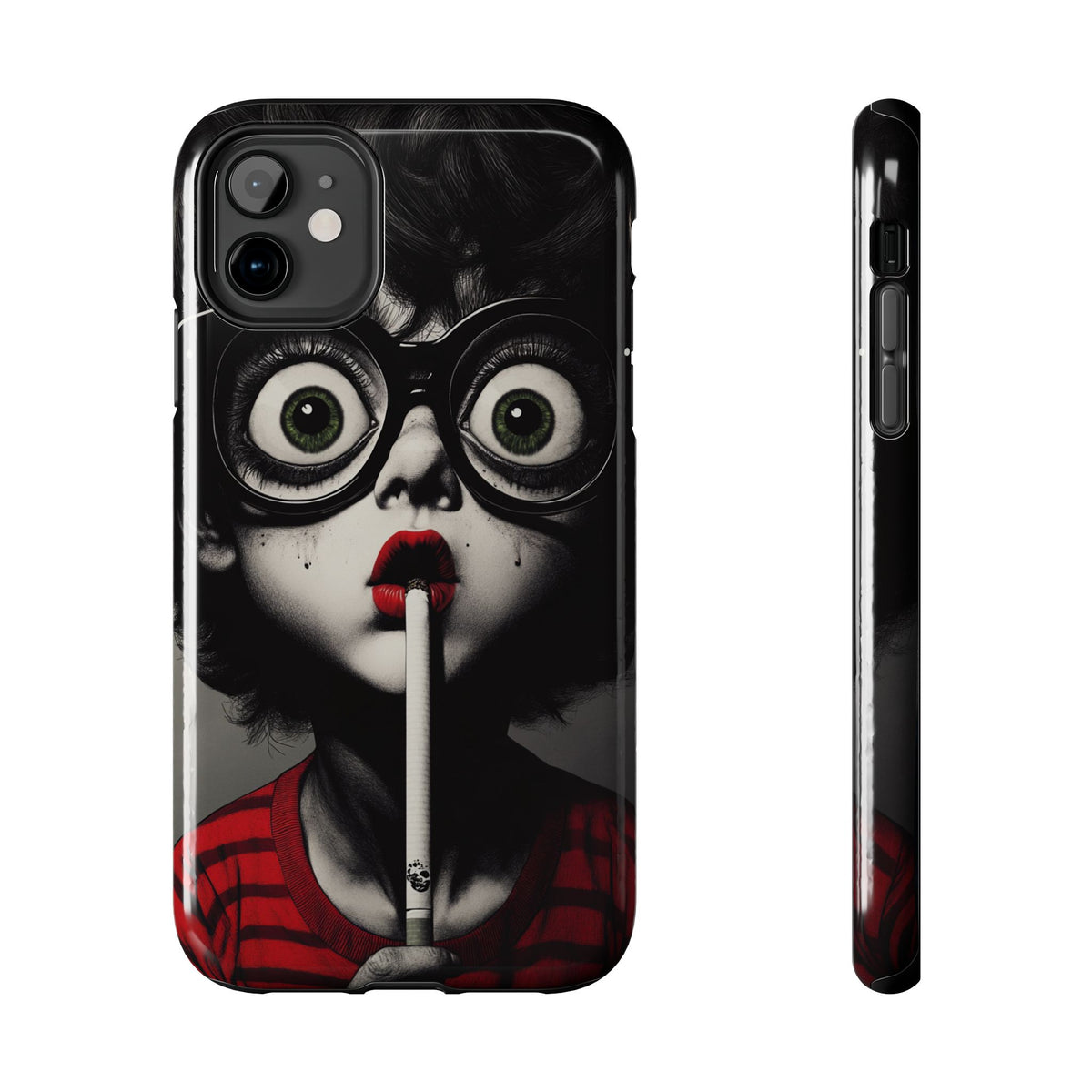 Fundas Premium MINUX para iPhone y Samsung Galaxy - Strange Little Smoker