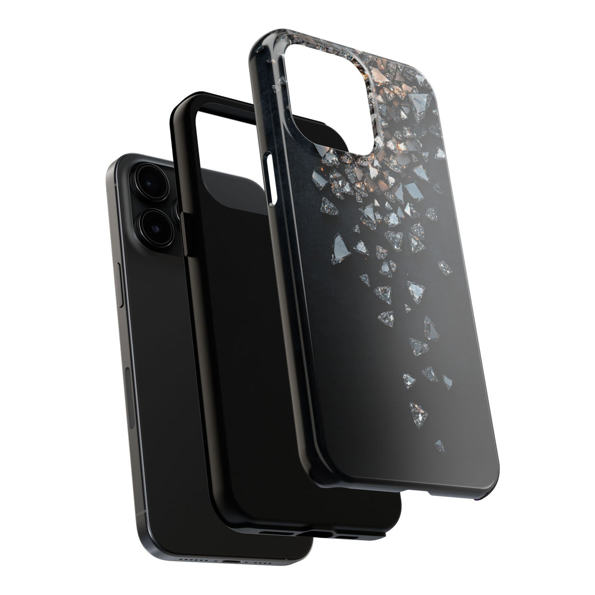 Funda premium  MINUX - Silver Shard Cascade