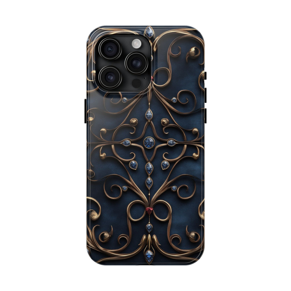 Fundas Premium MINUX para iPhone y Samsung Galaxy - Royal Gold Filigree