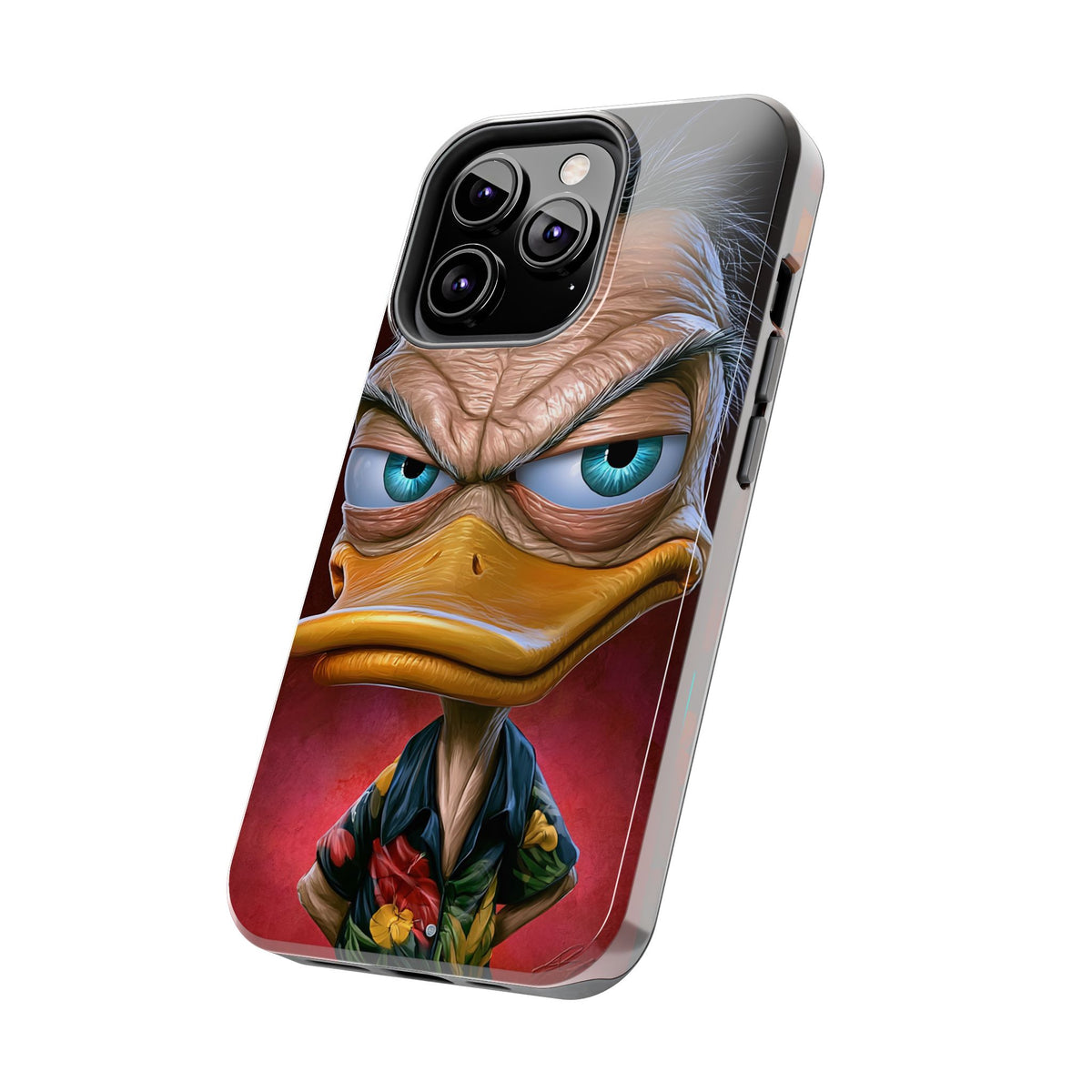 Funda Premium MINUX para iPhone y Samsung Galaxy - 3D Duck face