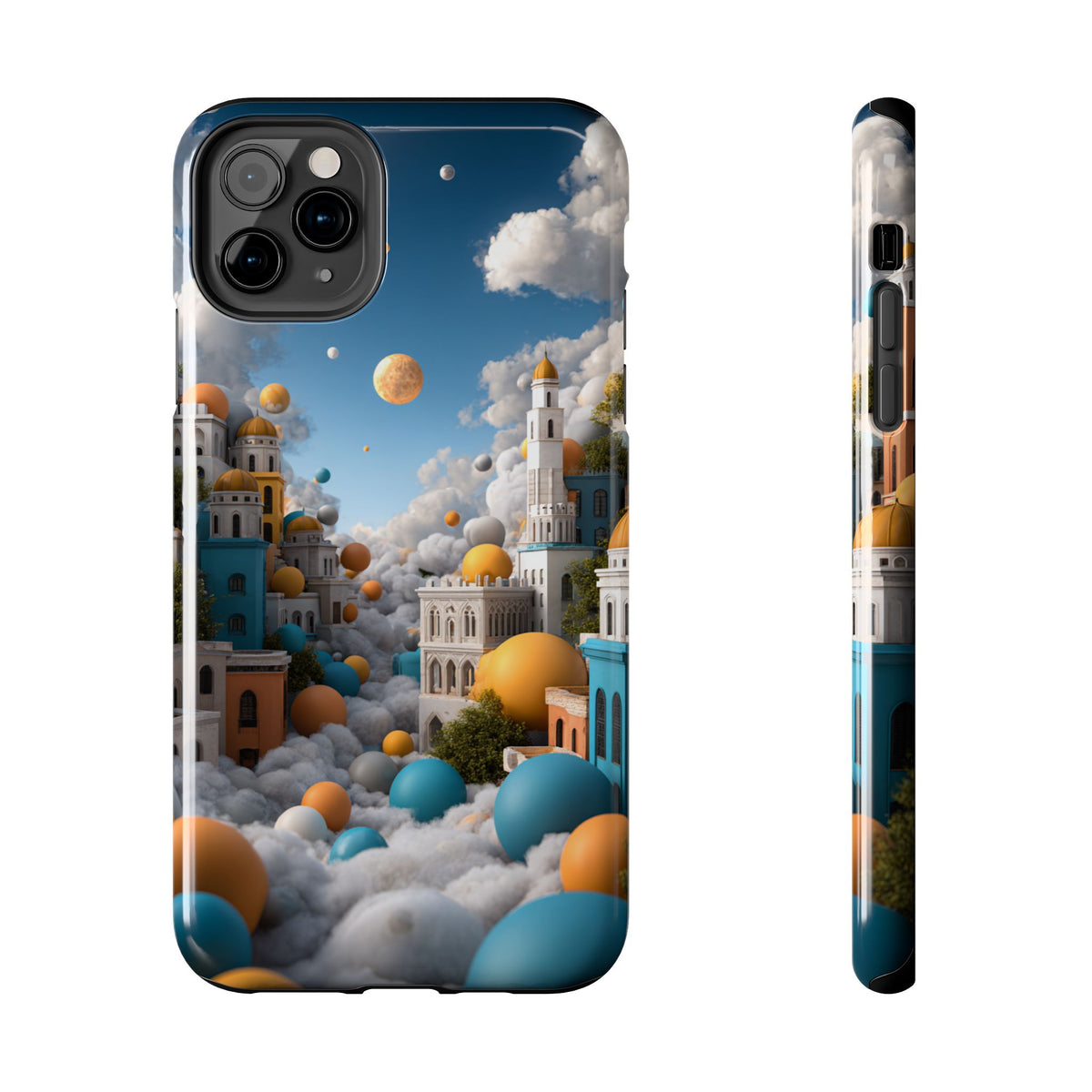 Funda Premium MINUX para iPhone y Samsung Galaxy - Sky