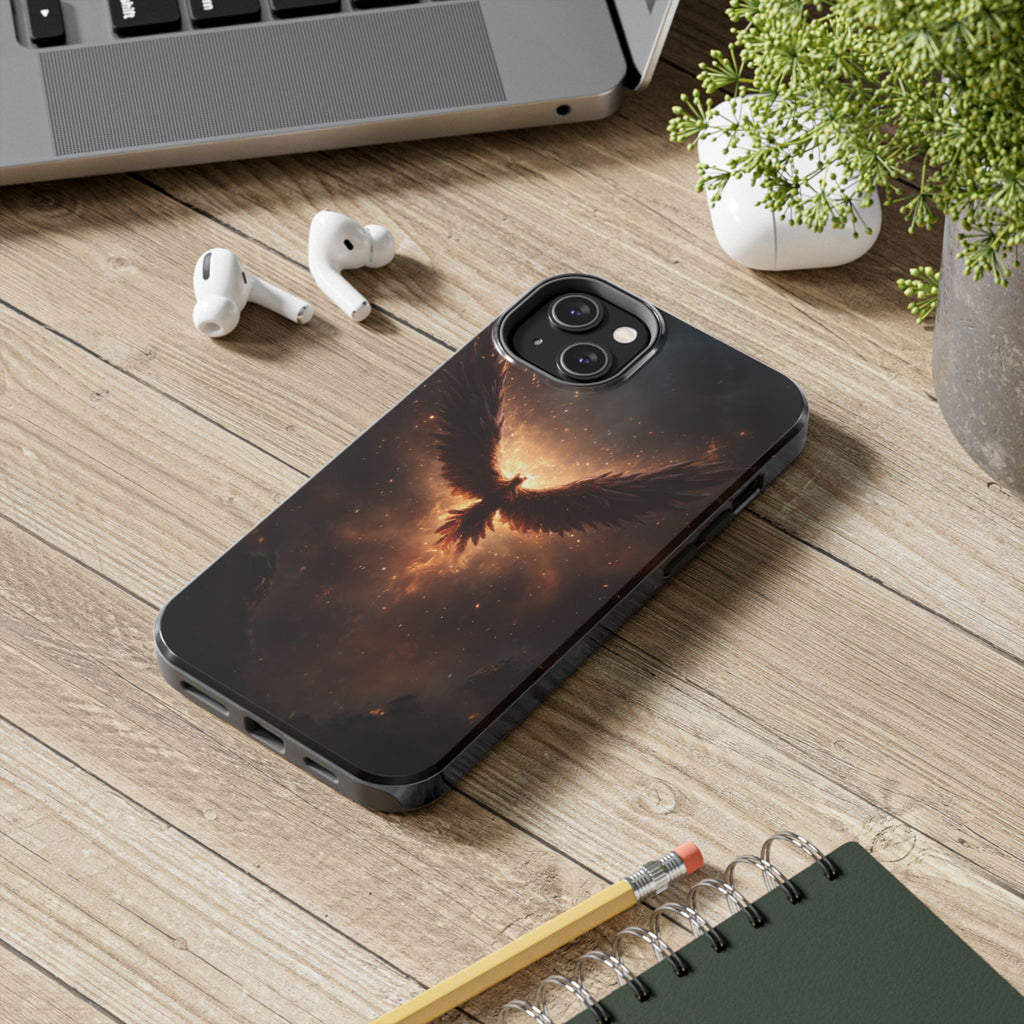 Funda Premium MINUX para iPhone y Samsung Galaxy - Phoenix Rise