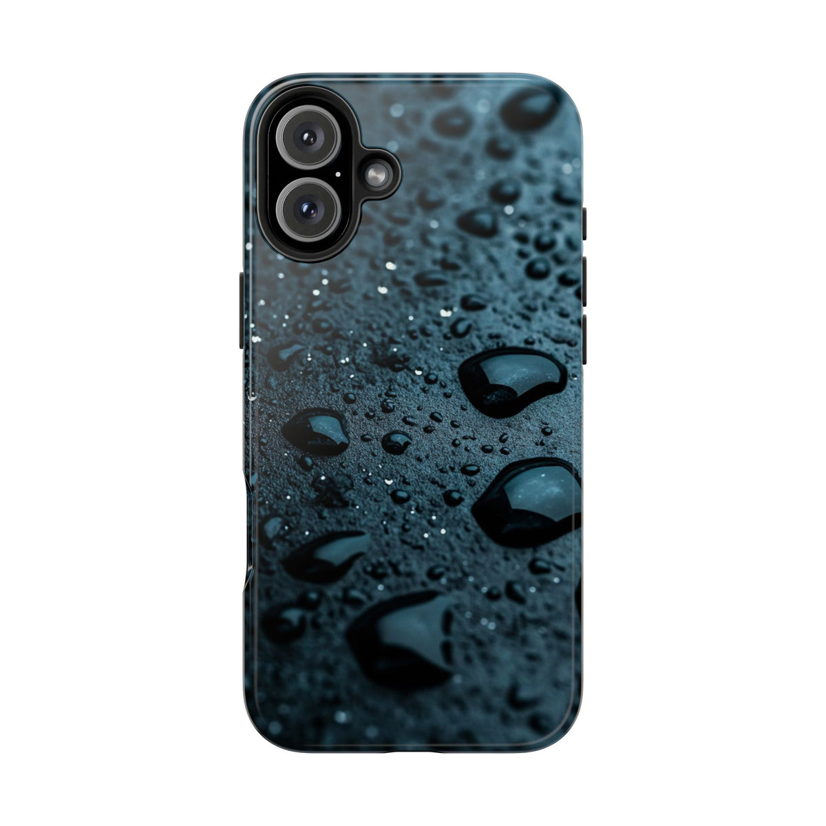 Fundas Premium MINUX para iPhone y Samsung Galaxy - Midnight Water Drops